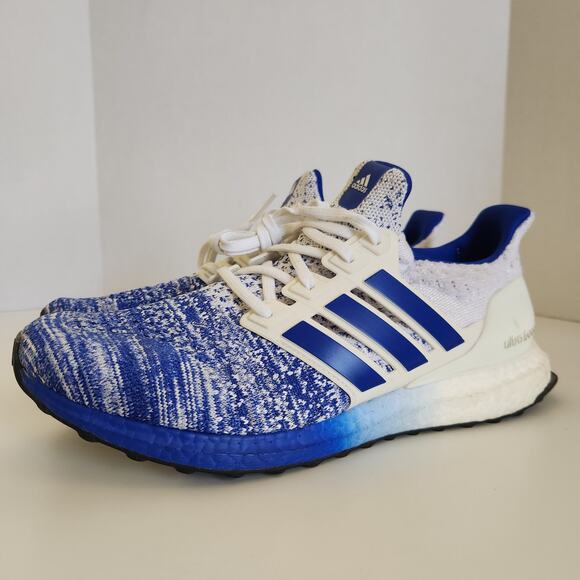 UltraBoost 4.0 DNA \'White Bold Blue\' Men\'s US 10.5 GZ7084 main image 8